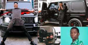 Comedian OGB Recent splashes a whooping N310M on a 2023 Mercedes Benz G-Wagon