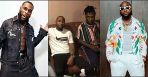 “He is a pu$$y” – Burna Boy shades Davido after a fan reminded him of how Davido supported him till he became someone in life