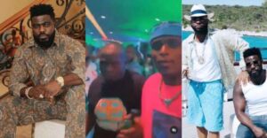 "Lati come give me blow" - Reactions as Davido’s aide Lati compensated the guy he punched with N200,000