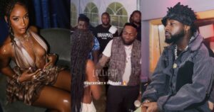 “This girl no get respect” – Mixed reactions as Davido and Ayra Starr link up at a recent event 