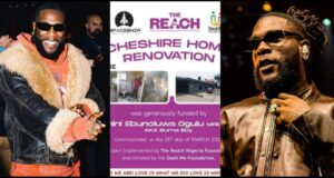 Burna Boy reportedly renovates ‘Cheshire’ orphanage home in Port Harcourt