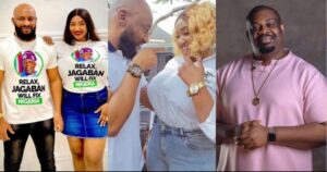 “See love na” – Netizens reacts as Don Jazzy reposts Yul Edochie and Judy Austin video