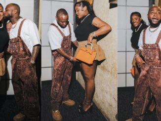 “001 & 002 Doesn’t even Care” – Davido Shares New Fun Photos With Chioma Amidst Grammy Drama