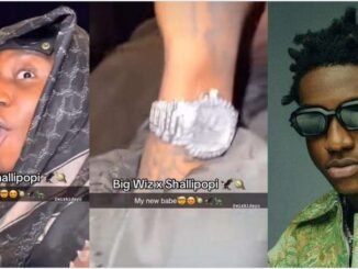 “250$, 300$ or 10,000$?” – Wizkid expresses shyness as Shallipopi keeps camera on, asks about value of his wristwatch