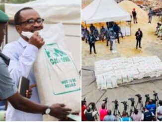 “Act fast” – Lady shares update on where half bag of rice is being sold for N10k