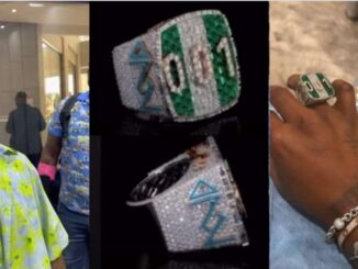 Davido splashes $20K on customized diamond ring