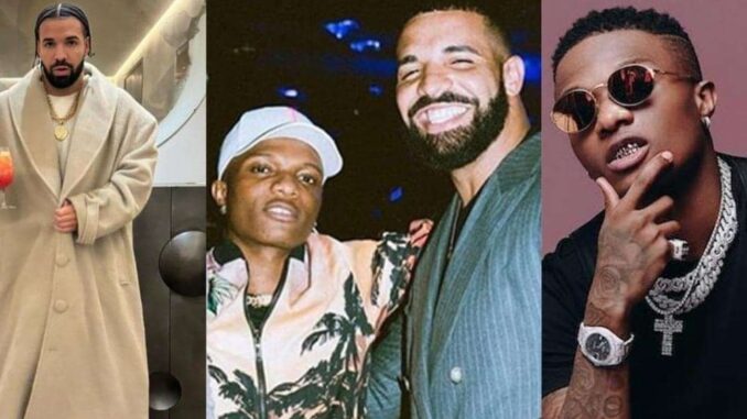 Drake gives special shoutout to Wizkid as their hit song One Dance hits 3billion streams on Spotify