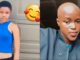 Lady goes gaga as dad secretly shaves her hair while sleeping