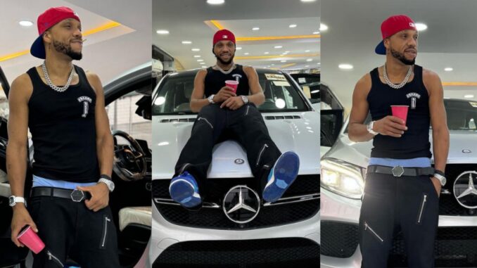 “Phenomenal whip” – Charles Okocha splashes millions on brand new Mercedes Benz GLE