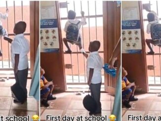 “Prison Break” – Video of young boy trying to escape on first day of school causes buzz online