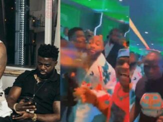 “This is so bad” – Video trends as Davido bodyguard Lati punches a fan for taking pictures with the singer