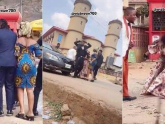 Video trends as Nigerian man calls off wedding after finding out his bride is lesbian